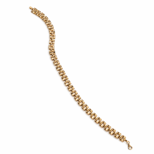 14K Gold Link Bracelet