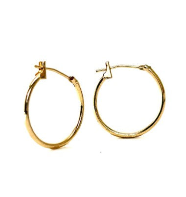 14K Click Hoop 18mm