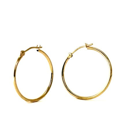 14K Click Hoop 21mm